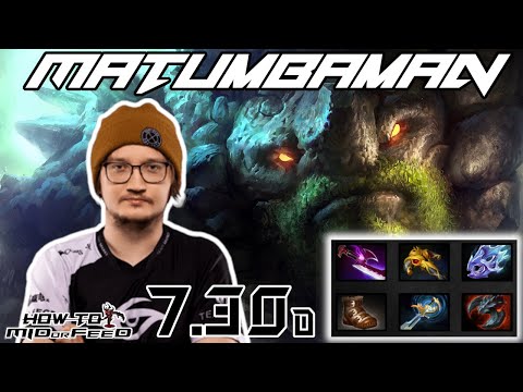 MATUMBAMAN - Tiny Carry vs NothingToSay | Rampage!! Full Gameplay | Dota 2 [DOTA 2]