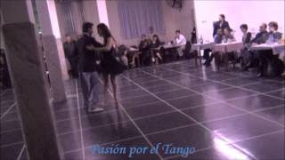 ANABELA BROGIOLI Y CHRISTIAN MARQUEZ Bailando El Vals VALSECITO CRIOLLO en FLOREAL MILONGA
