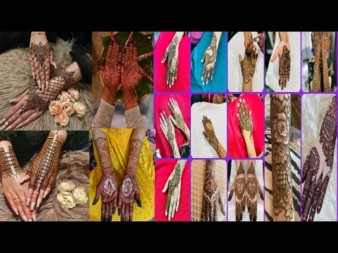 Bridal Mehndi Designs/Full hand mehndi design/Henna designs/ wedding henna collection|Wedding mehndi