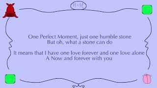 Barry manilow &amp; Sheena easton - now and forever (Lyrics)