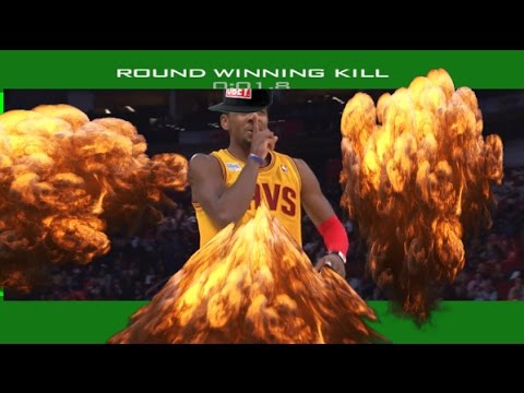 Kyrie Irving Crossover on Brandon Knight