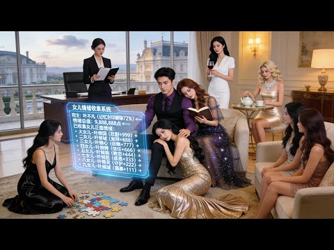 【FULL】A Hotel Waiter Awakened an Emotion System and Got 9 Daughters!#minidrama#system