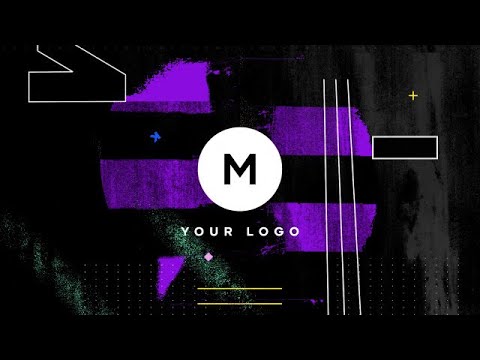 Grunge Distortion Logo Final Cut Pro Templates