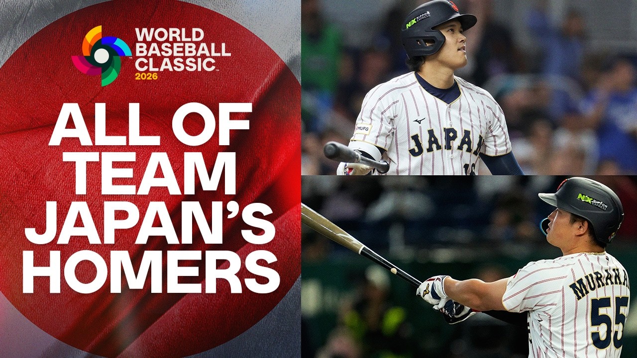 Team Japan crushes 10 total homers in the 2026 World Baseball Classic 🇯🇵 (Ohtani, Suzuki, Murakami)