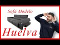 Miniatura Sofá Chaiselongue Huelva