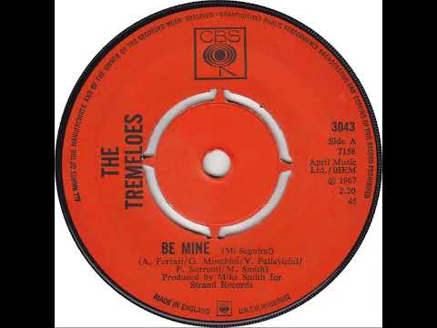 UK New Entry 1967 (261) The Tremeloes - Be Mine (Mi Seguirai)
