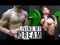 DREAM COMING TRUE | FIRST WORKOUT IN MY OWN GYM