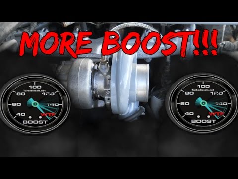 How to UP the BOOST on your CUMMINS!