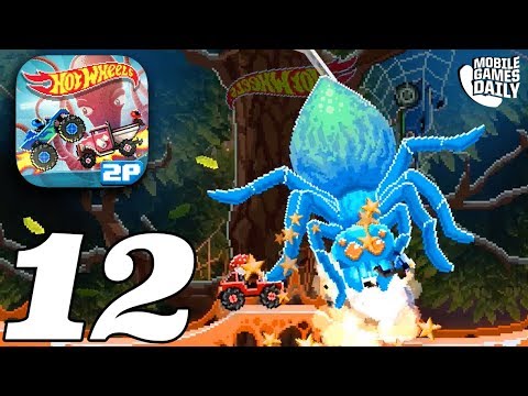 HOT WHEELS DRIVE AHEAD - Gameplay Walkthrough Part 12 - SPIDER ATTACK (iOS Android) - YouTube