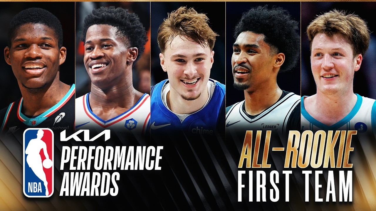 The Best of the 2025-26 Kia NBA All-Rookie First Team!