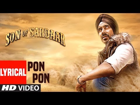 Son Of Sardaar Po Po Lyrical Video | Salman Khan, Ajay Devgn & Sanjay Dutt