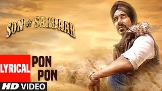 Son Of Sardaar Po Po Lyrical Video  Salman Khan Aj