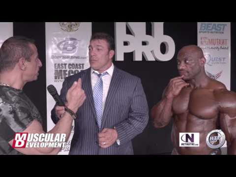 Dexter Jackson's Post-Win Interview - IFBB New York Pro 2016