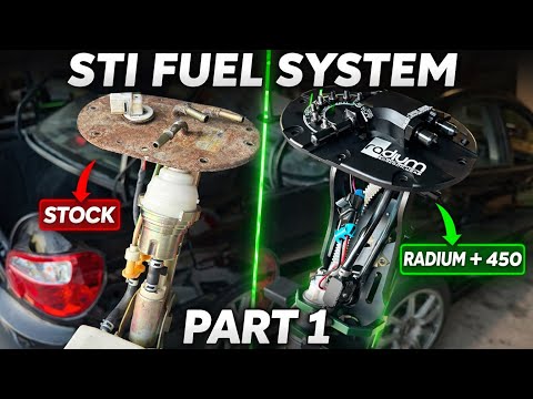 Blobeye STI Fuel System Overhaul: Radium Hanger & Walbro 450 Pump