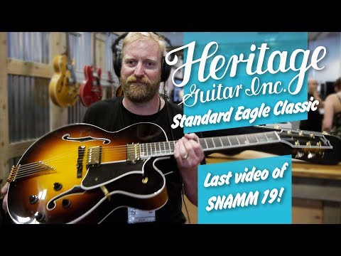 Heritage Standard Eagle Classic - Aimless noodling on a high end jazzbox - STEREO FUZZZZZZZ