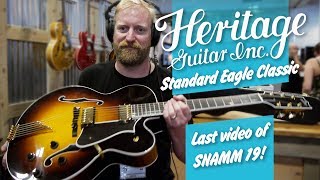 Video thumbnail for Heritage Standard Eagle Classic - Aimless noodling on a high end jazzbox - STEREO FUZZZZZZZ by 60 Cycle Hum