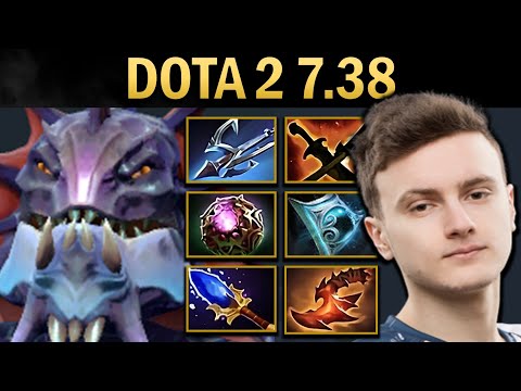 Slardar Gameplay Miracle with Harpoon and Octarine - Dota 2 7.38