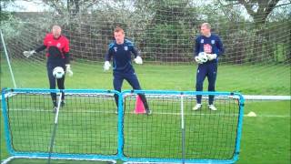 WBA (West Bromwich Albion) train using the Crazy Catch