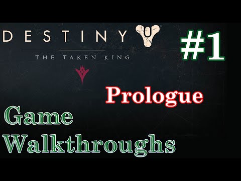Prologue / Opening Sequence - Destiny: The Taken King (#1) - Co-Op Gameplay Walkthrough / Let's Play
