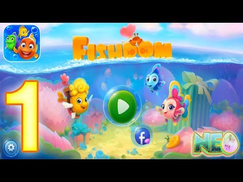 Fishdom: Gameplay Walkthrough Part 1 - Level 1-5 Completed (iOS, Android) - YouTube