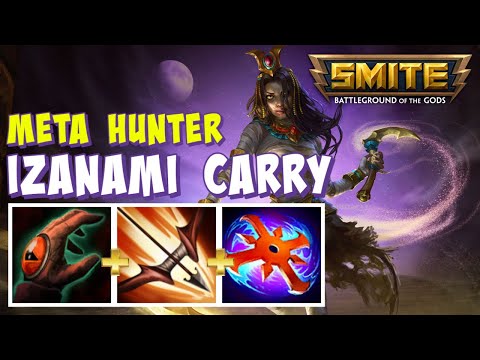 SMITE SEASON 9 - IZANAMI CARRY CRIT BUILD - META HUNTER?