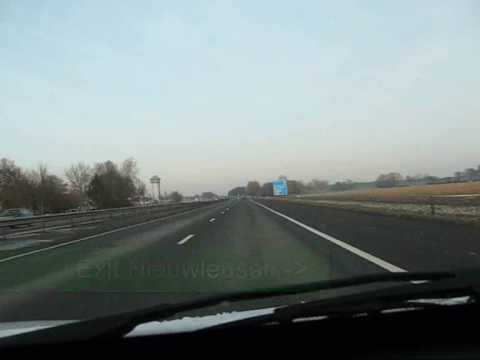 A28 motorway Zwolle - Hoogeveen (2009)