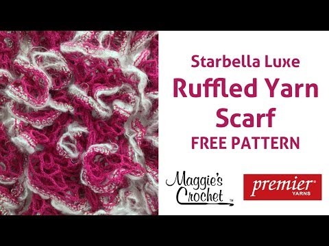Starbella Luxe Ruffled Scarf - Right Handed