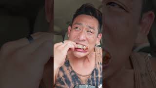 Trying Atomic Wings from WingStop 🔥 | #shorts