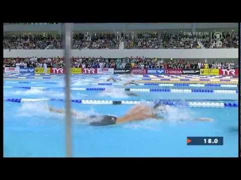DM 2012 - Finale 400m Freistil der Männer