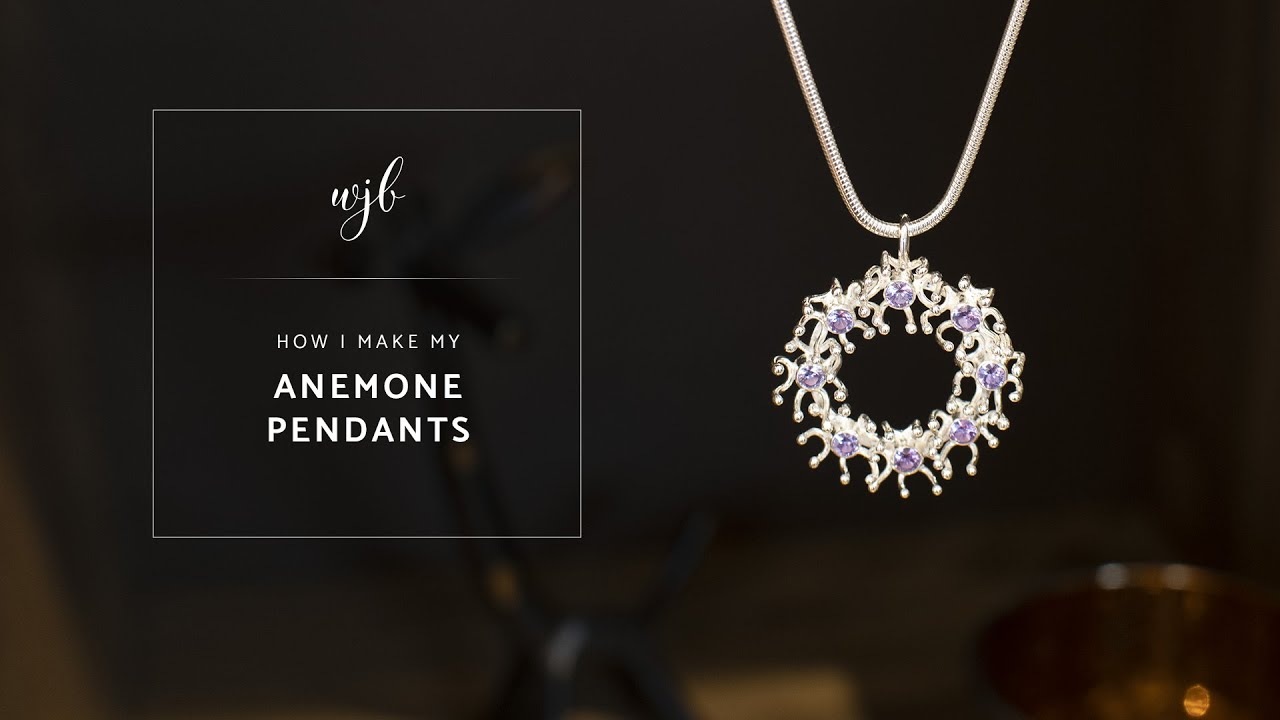 How I Make my Anemone Pendants
