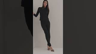Vídeo Calça Skinny Cintura Alta Lez a Lez