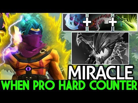 MIRACLE [Anti Mage] No Respect Bring AM Mid Counter OD 7.25 Dota 2