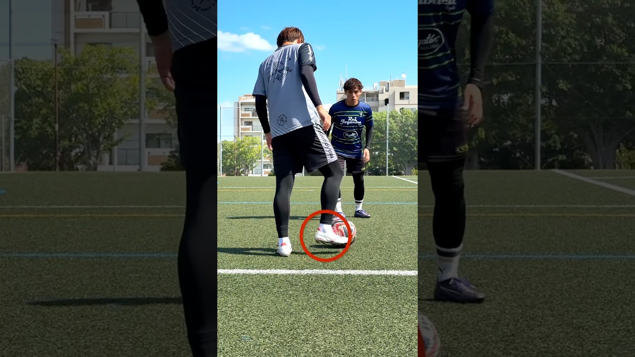 【⭕️or❌】軸足の使い方を覚える！#regateドリブル塾 #ドリブル塾#shorts
