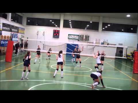 Laura Cagnin punto vittoria contro la Comitense in Serie D