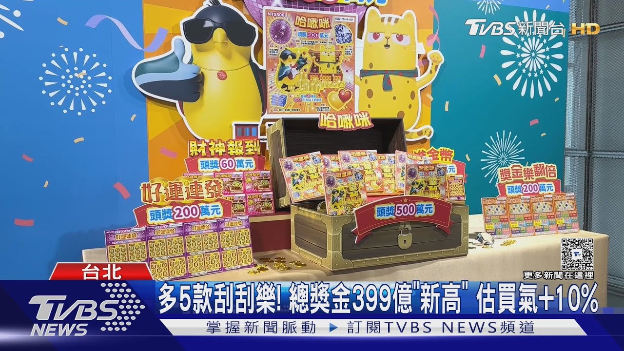 台彩刮刮樂「中獎率曝」 男聽「老祖宗」神曲中20倍