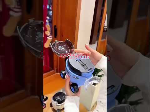 Cool Cup Sipper Bottle for Kids 1000 ML Wheel Car Shape Water Bottle