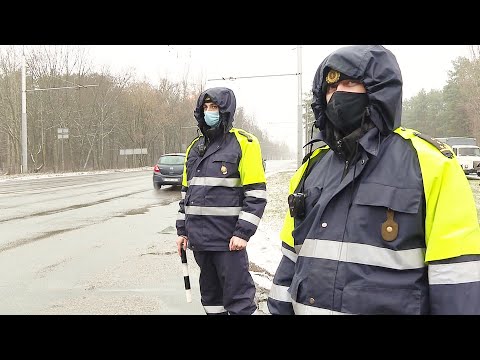 ГАИ в выходные отработает аварийно опасные участки дорог Гомельской области видео