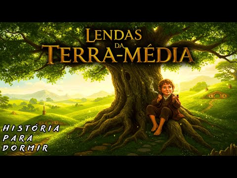 10 HORAS de Lendas da Terra-Média | Contos de Fantasia para Dormir | Ambiente de Senhor dos Anéis