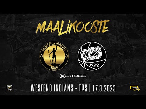 Maalikooste: 2.PVE Westend Indians - TPS 17.3.2023