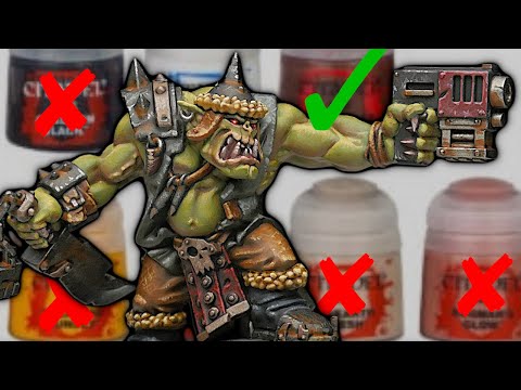 Paint AMAZING Models with a TERRIBLE Warhammer Beginner Paint Set