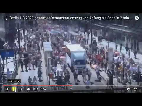 berlin anti lockdown demo 2020 august 1 complete demonstration train