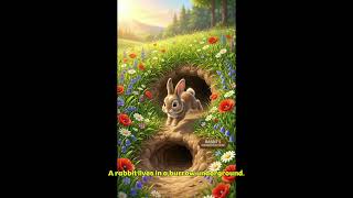Let’s Learn Animal Homes | Where Do Animals Live? | Fun Toon Rhymes #shorts #educationalshorts