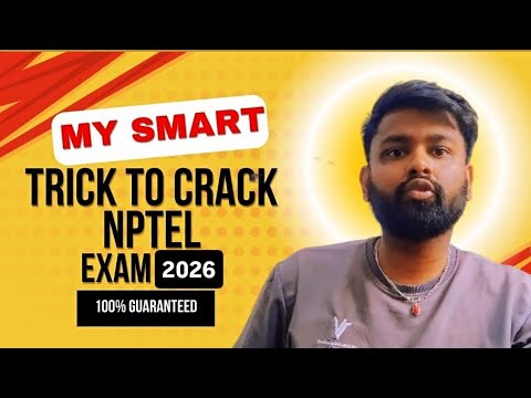 Every NPTEL Student Needs to See This Before the Exam🎯 | Guaranteed Help 📈 (You’ll Thank Me Later)