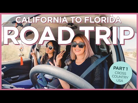 Cross-Country Road Trip from California to Florida DAY 1 - Sedona, Arizona