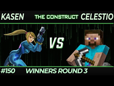 Kasen (Zero Suit Samus) vs Celestio (Steve) - Construct 150 Winners R3
