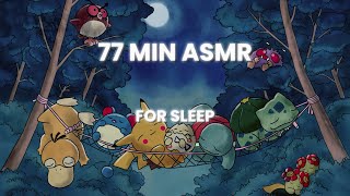 77 Minutes of Pokemon Pack Opening ASMR to Fall Asleep To