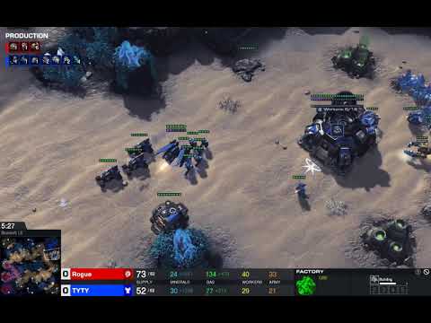 Replay analysis/commentary WCS 2018 Global Finals - TY vs Rogue set 3