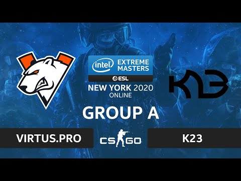 CS:GO - Virtus.pro vs K23 [Inferno] Map 3 - IEM New York 2020 - Group A - CIS