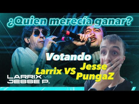 ¿Merecía mas Jesse Pungaz? REK reacciona al Larrix VS Jesse Pungaz.