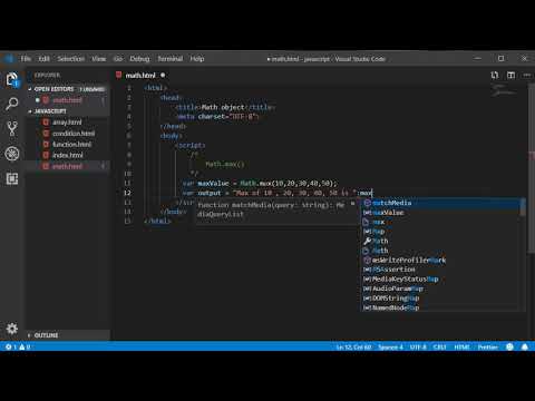 54 Math Max Method In Javascript